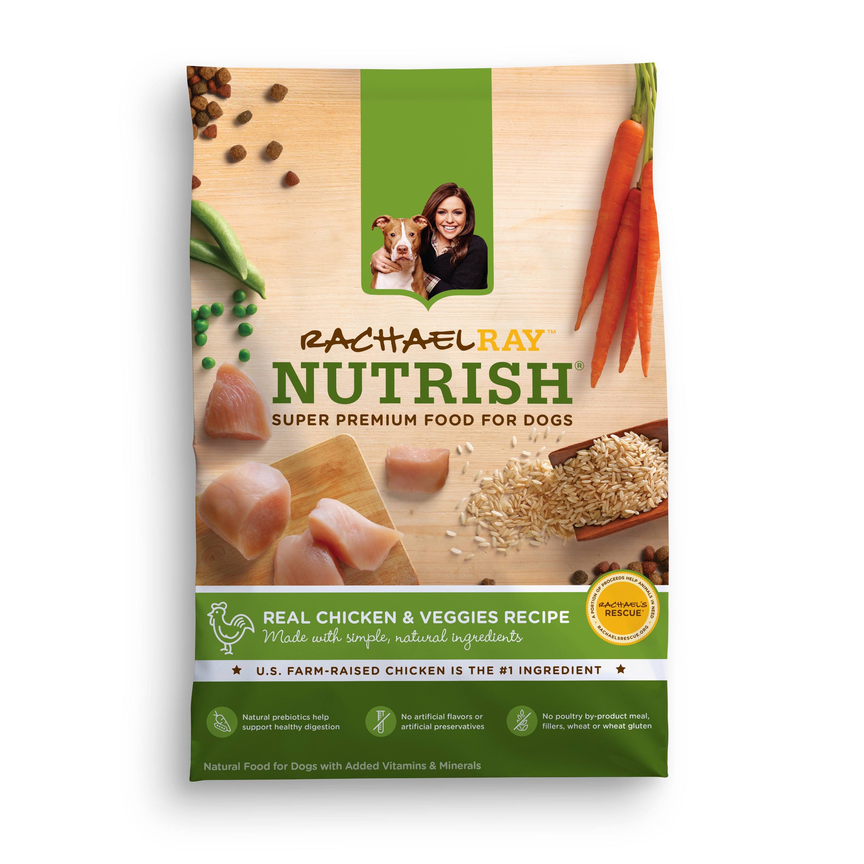 Compare Life's Abundance Dog Food to Rachel Ray Nutrish Dog Food 
