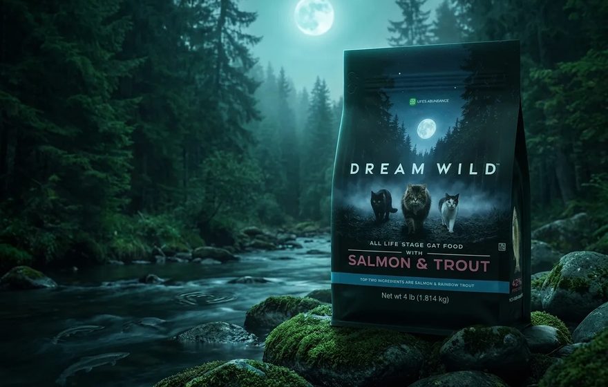 Dream Wild Salmon & Trout cat food