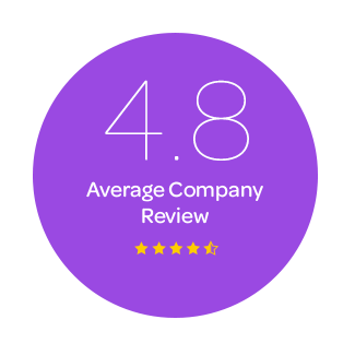 4.8 Average Company Review